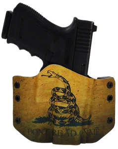 Springfield Handguns - OWB Holster - Optic Ready - Gadsden Don't Tread On Me - Picture 1 of 5