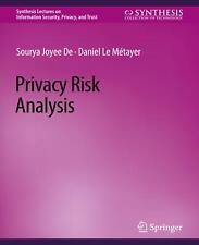 Privacy Risk Analysis Daniel Le Métayer (u. a.) Taschenbuch Paperback xv 2016