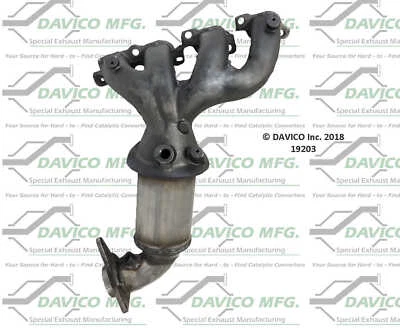 Convertidor catalítico - ajuste exacto - colector Davico 19203 Foto 1 de 3