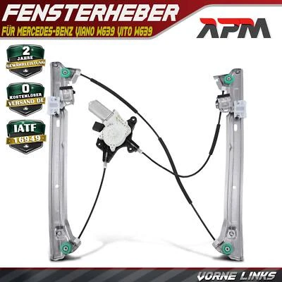 Fensterheber Mit motor Vorne Links für Mercedes-Benz Viano W639 Vito W639 BUS - Bild 1 von 4