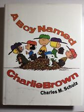 A BOY NAMED CHARLIE BROWN BY CHARLES M. SCHULZ HC BOOK