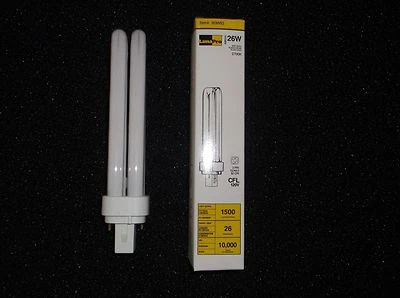 NEW 3EMW2 Plug-In CFL, Non-Dimmable, 2700K, 26W (T) - Image 1 of 4