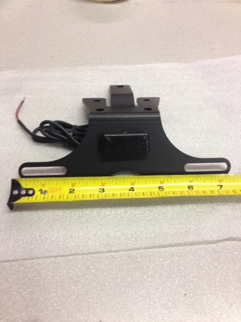 KAWASAKI EX650 NINJA 650 FENDER ELIMINATOR TAIL TIDY NTS 2012 - 2016 BLACK P/L - Image 1 of 1