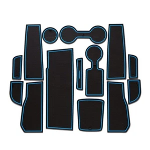 14 piezas Ranura para puerta interior de automóvil ala azul Alfombra de ranura para puerta CRUZE 2015-16 - Imagen 1 de 9