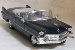 1955 CADILLAC ELDORADO 1:43 SCALE DARK BLUE NEW RAY 2000 GOOD! - Picture 1 of 8