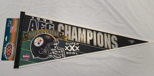 1995 Pittsburgh Steelers Super Bowl XXX 12x30 Pennant - Picture 1 of 1