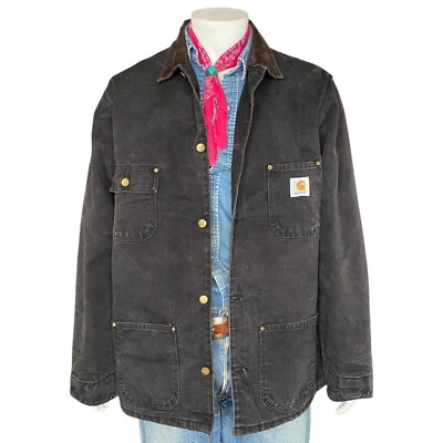 Size 48 Long usa( X Large) Carhartt Vintage Blanket lined jacket  MADE IN USA - Imagen 1 de 4