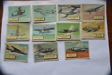 1960 A & B.C Plane Cards (x11)