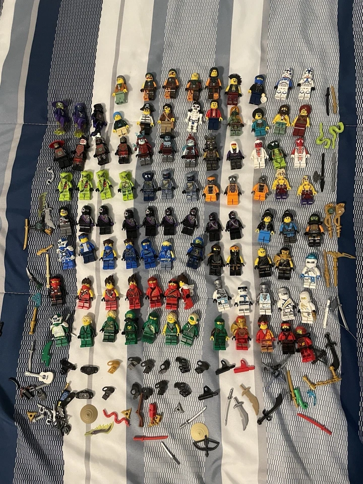 Huge Lego Ninjago Minifigure Lot Of 90+minifigures - Image 1 of 1