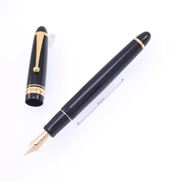 Pluma Estilográfica Pilot Namiki CUSTOM743 Negra Plumín Extra Fino FKK-3000R-B-EF Japón Foto 1 de 4