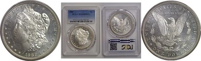 1882 Morgan Dollar   PCGS MS-63 DMPL - Image 1 of 3