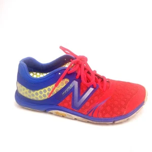 Damen 7 B New Balance Minimus 20v3 rot blau Barfuß Trail Laufschuh Vibram - Bild 1 von 9