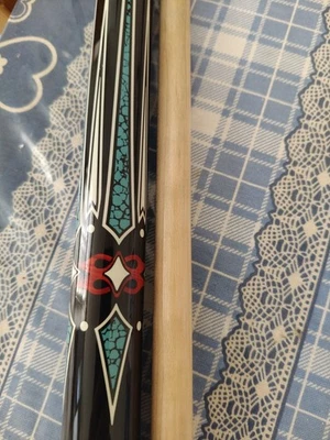 Stecca biliardo pool Fury AG 124, con fodero prince accessori e ricambi - Immagine 1 di 4