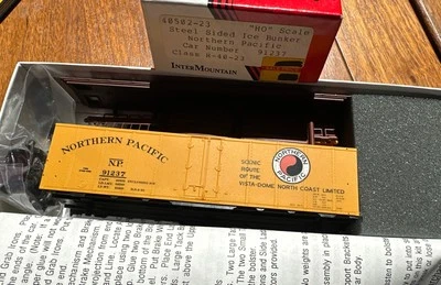 Intermountain HO Kit #40502-23 Steel Side Ice Bunker Northern Pacific #91237 NY - Image 1 of 4