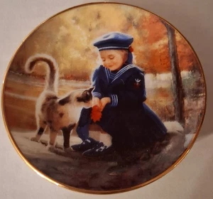 Donald Zolan Mini Plate "Secret Friends", Pemberton & Oakes, NIB - Picture 1 of 4