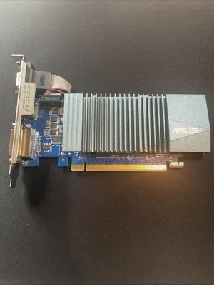 MINT ASUS GeForce GT 710 1GB GDDR5 Video Graphics Card, GT710-SL-1GD5-BRK - Image 1 of 2