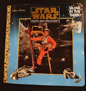 Star Wars Pilots And Spacecraft Glow In The Dark Children’s Book-used - Picture 1 of 3