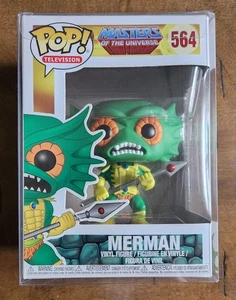 Funko Pop! Vinyl: Masters of the Universe - Mer-Man #564 With Protector  - Picture 1 of 4