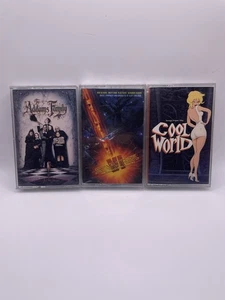 Star Trek VI Undiscovered Country Adam’s Family Cool World Soundtrack Cassette - Picture 1 of 2