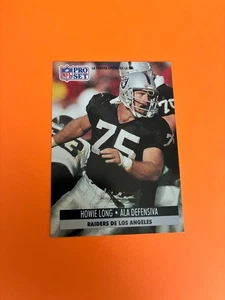 1991 Pro Set Spanish -#111 Howie Long - Raiders - Imagen 1 de 2