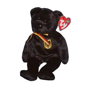 Ty Beanie Baby Freiherr Von Schwarz - MWMT (Bear German Country Exclusive 2001) - Picture 1 of 1