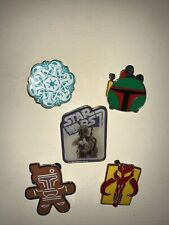 The Mandalorian Themed Star Wars 5 Pin Set Disney Park Trading Pins