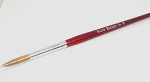 Single Handmade Sable Artist Paint Brush Size 8 Medium Multi Buy Discount - Picture 1 of 9