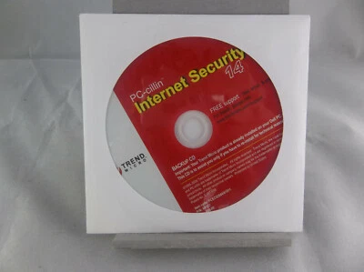 Trend Micro PC-cillin Internet Security 14 Backup CD Software Disc 0UP819 - Image 1 of 2