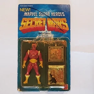 Mattel 1984 Marvel Super Heroes Secret Wars Baron Zemo READ NEW VTG - Picture 1 of 8