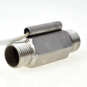 Interruptor sensor de flujo de agua magnético acero inoxidable puerto macho 1/2" BSP - Imagen 1 de 2