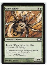 Giant Spider *PLAYSET* Magic MtG x4 M12 SP