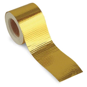 DEI Reflect A Gold, 1.5'' x 15 Ft Roll - High Temp Self Adhesive Heat Protection - Picture 1 of 7