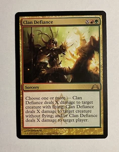 CLAN DEFIANCE - MTG - MULTICOLOR - SORCERY - RARE - NM - Picture 1 of 4