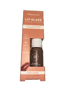 PROFUSION Cosmetics LIP Glaze Hydrating Glossy Stain- Maple Glaze - Picture 1 of 1