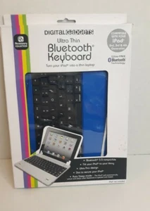 Bluetooth Keyboard Ultra Thin Blue - Picture 1 of 3