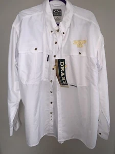 NEW DRAKE WATERFOWL SOUTHERN MISSISSIPPI SOLID WINGSHOOTER'S SHIRT XL - Picture 1 of 9