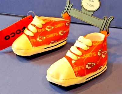 NFL/foco 3-6 Meses PreWalker KC CHIEFS Bebé Infante Zapatos Tenis Foto 1 de 4