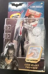 Figura de acción de dos caras Mattel DC Comics Batman El Caballero Oscuro Coin Blast NUEVA - Imagen 1 de 2