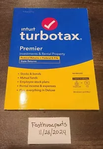 Intuit TurboTax Premier (2022 Federal + State ) for Windows/Mac. New Sealed. - Picture 1 of 4