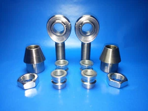 Panhard 1/2"-20 x 3/8" Bore Chromoly w/ 1/2 to 3/8 HMS spacer (Bung 1.00 x .065) - Picture 1 of 3