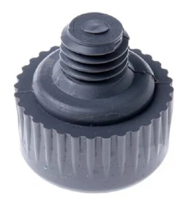 4x RS Pro ROUND REPLACEMENT HAMMER FACES 2Pcs 32mm Diameter PVC, Grey - Picture 1 of 2