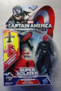 CAPITÁN AMÉRICA EL SOLDADO DE INVIERNO ATAQUE AÉREO CALAVERA ROJA, LANZA DRONES 2013 NUEVO EN CAJA - Imagen 1 de 2