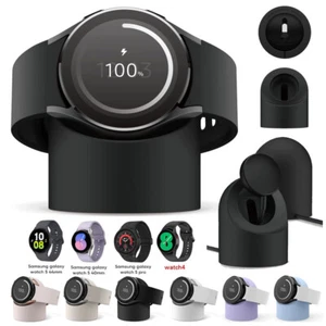 Pour Samsung Galaxy Watch 5 Pro 4 6 Classic Silicone Chargeur Dock Support de Charge - Photo 1 sur 59