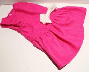 CuteBone Dog Sundress Dress Clothes MEDIUM Lightweight Bow 14" Back Length - Picture 1 of 2