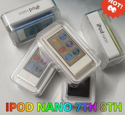 New，Apple iPod Nano 7th 8th Generation (16GB) Sealed Box - All Colors，GIFT - Image 1 of 4