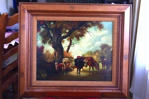 Imre Buvary Ölgemälde, Original, sehr früh (1960er Jahre), signiert! WUNDERSCHÖN! - Bild 1 von 10