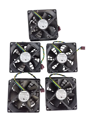 5er SET FOXCONN Lüfter, cooling fan PVA092G12H, 4-Pin, 90 x 90 x 30 mm, 12 V - Bild 1 von 4