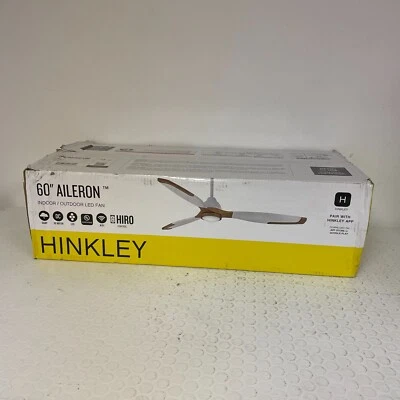 Hinkley Lighting 906760-LDD Aileron 60" 3 Blade Indoor LED - Matte Black - Image 1 of 4