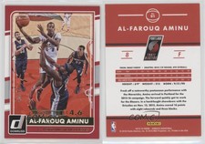 2015-16 Panini Donruss Rebounds /46 Al-Farouq Aminu #91
