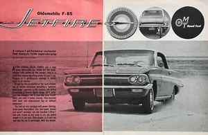 1962 Road Test Oldsmobile F-85 Jetfire By Jim Wright 6 Pages Pics Specs Info - Picture 1 of 5